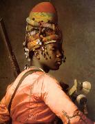 Jean Leon Gerome Black Bashi-Bazouk oil painting artist